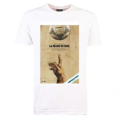 T-Shirt Mano de Dios retro