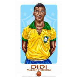 Didi Brésil 1958 Affiche...