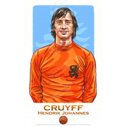 johan cruyff poster art