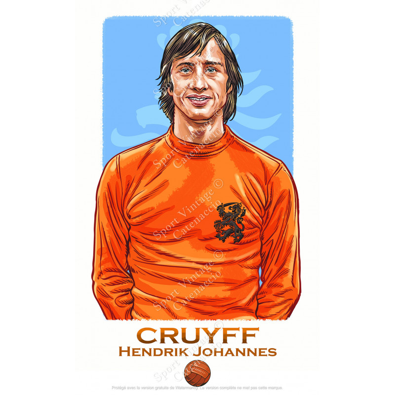 johan cruyff poster art