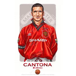 Eric Cantona Poster fine art