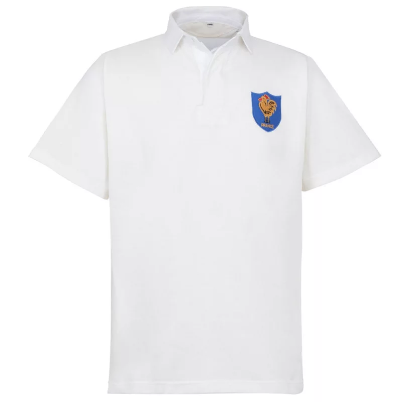 1981 France Rugby Shirt white