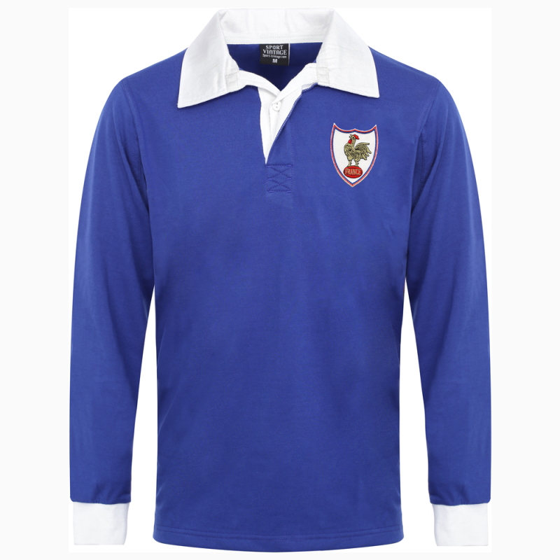 Maillot Rugby France retro 1959