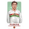 Ferenc Puskas Illustration