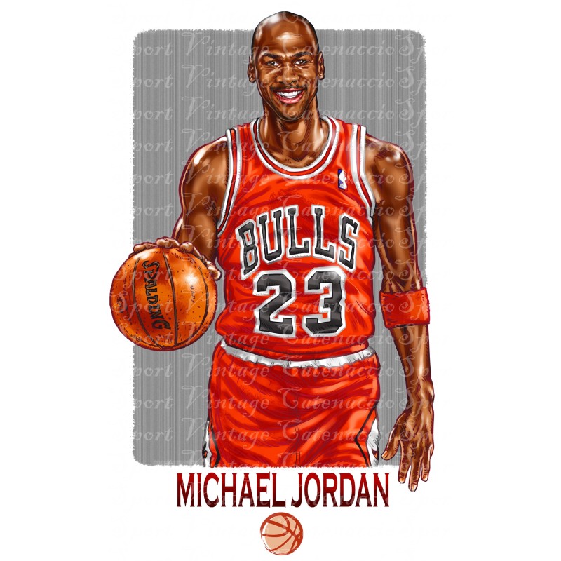 Michael Jordan Chicago Bulls Illustration
