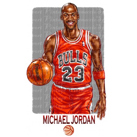 Michael Jordan Chicago Bulls Illustration