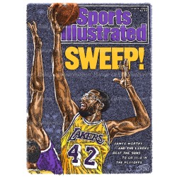 Sports Illustrated James Worthy Lakers Affiche