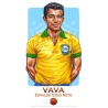 Vava Brésil 1958 - Illustration "Wall of Fame"