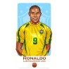 Ronaldo Fenomeno Brésil 2002- Illustration "Wall of Fame"