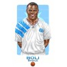 basile boli - marseille 1993 illustration sport vintage