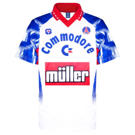 maillot psg vintage commodore muller 1991 1992