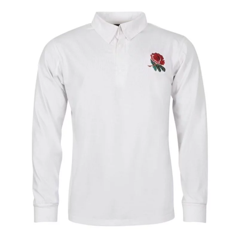maillot rugby Angleterre 1980 vintage