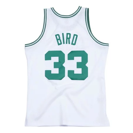 Boston Celtics Larry Bird 1985 White Jersey