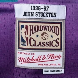 Maillot Utah Jazz John Stockton 1996-1997