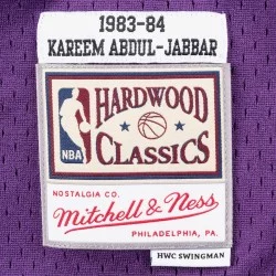 Los Angeles Lakers Kareem Abdul Jabbar jersey, 1983