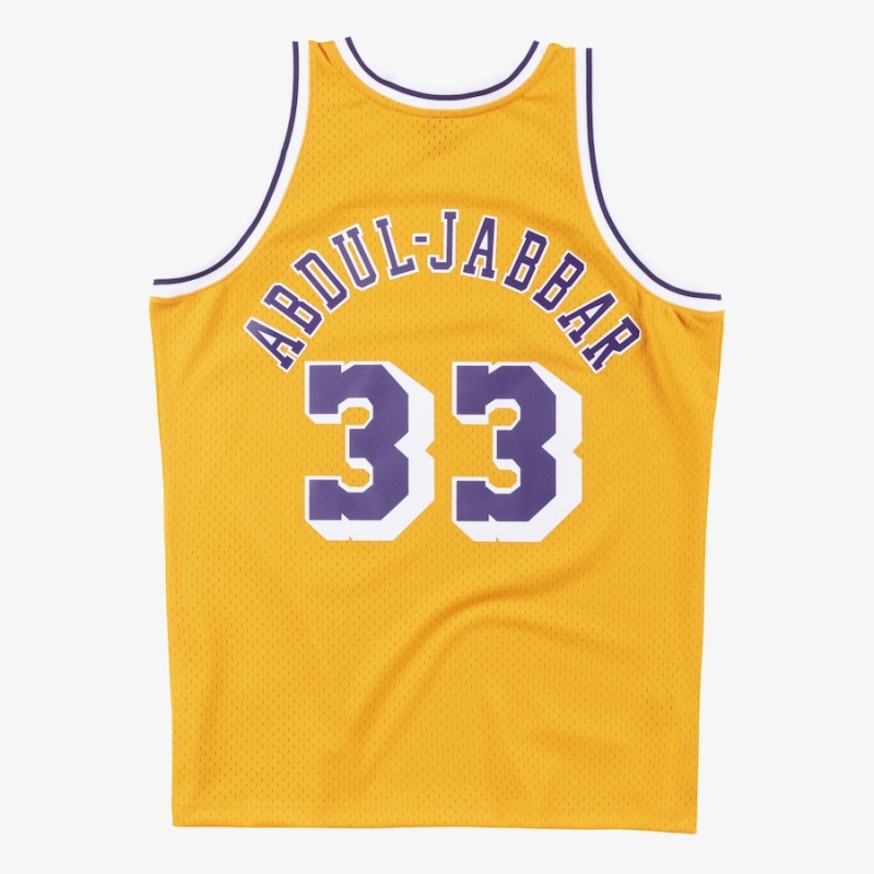 Los Angeles Lakers Kareem Abdul Jabbar jersey, 1984