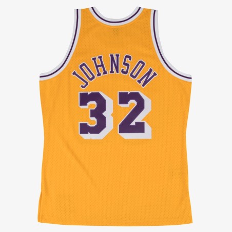 Los Angeles Lakers Yellow Magic Johnson Jersey 1984