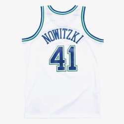 Dallas Mavericks White Dirk...