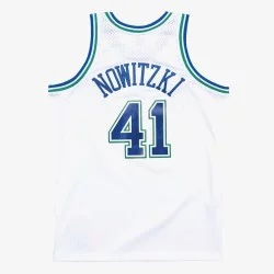 Dallas Mavericks White Dirk...