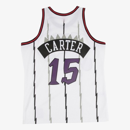 White Toronto Raptors Vince Carter 1998 Jersey