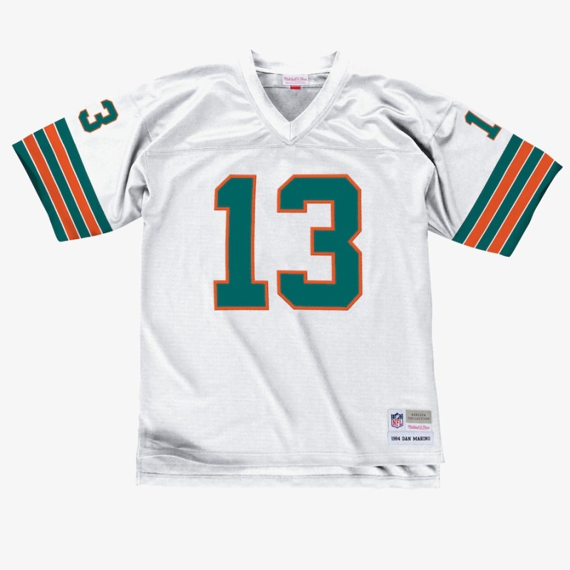 Maillot Dan Marino White Miami Dolphins 1984
