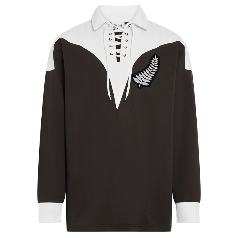 maillot collector nouvelle zelande 1905 rugby