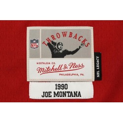 Maillot San Francisco 49ers Joe Montana 1990 rouge