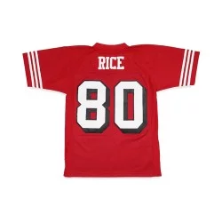 Maillot San Francisco 49ers Jerry Rice 1994 rouge
