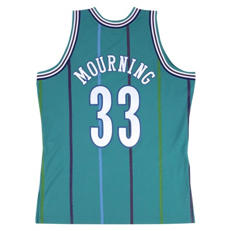 maillot charlotte hornets alonzo mourning 1992