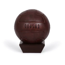 ballon football retro 1930 vintage cuir