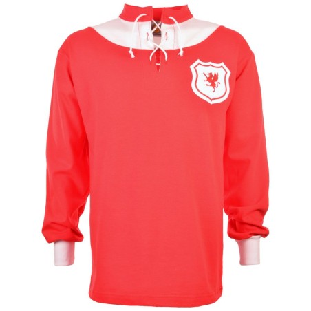 maillot pays de galles football collector 1920