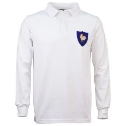 maillot rugby france 1972 blanc