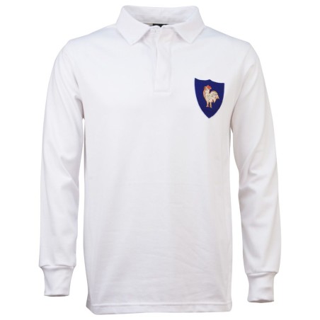 1972 France Rugby Shirt white