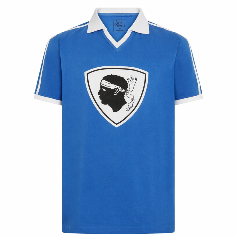 maillot bastia 1978 football retro