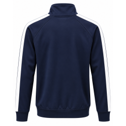 veste vintage bordeaux dos
