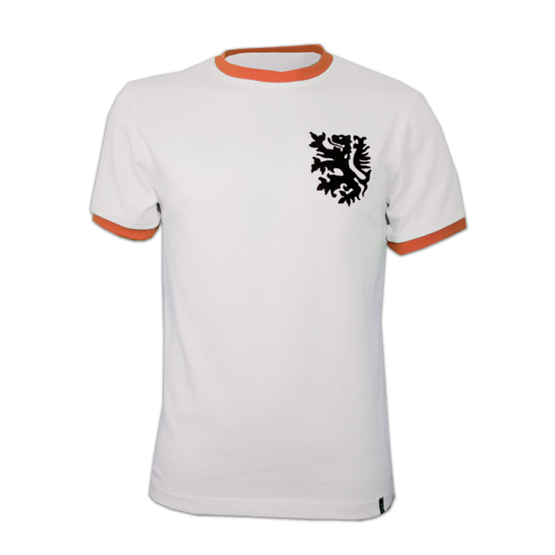 pays-bas-maillot-foot-retro-blanc