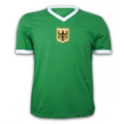 maillot rfa 1972 vert retro foot