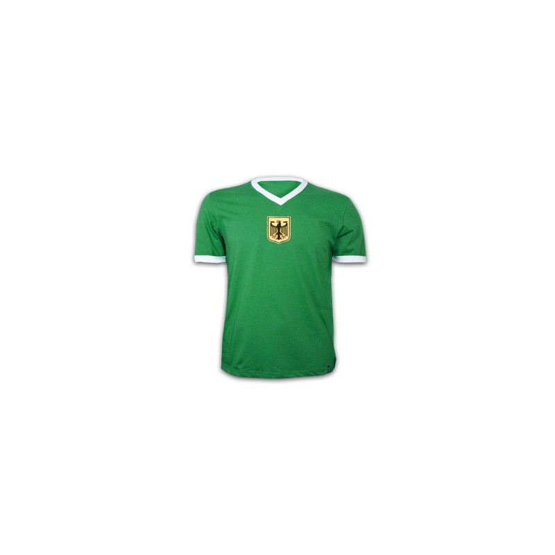 maillot rfa 1972 vert retro foot