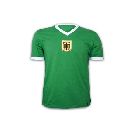 maillot rfa 1972 vert retro foot