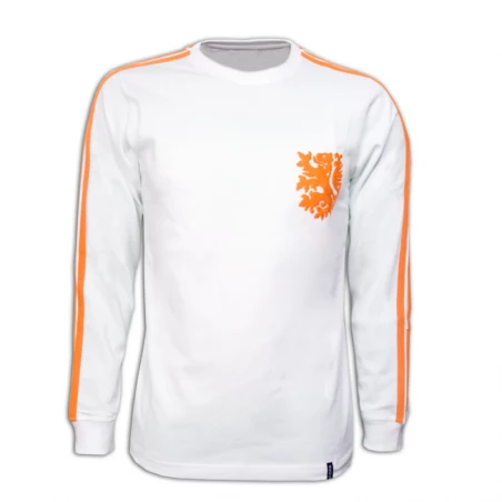 Maillot Pays Bas 1974 blanc