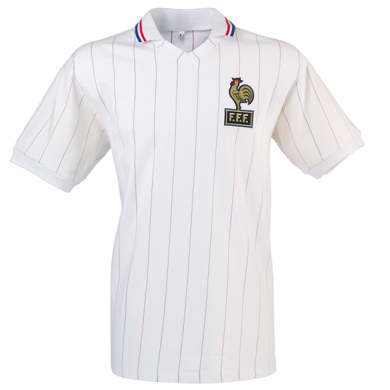 1982 France white jersey
