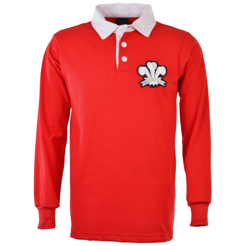 Maillot Rugby Pays Galles 1905 retro rugby