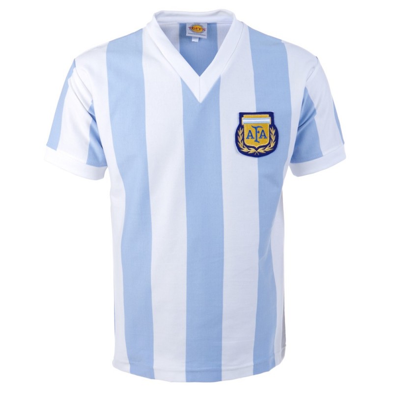 Maillot Argentine 1982 Maradona Kempes