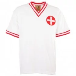 Maillot Suisse 1970 blanc