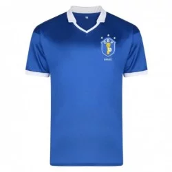 Maillot Bresil 1986 bleu