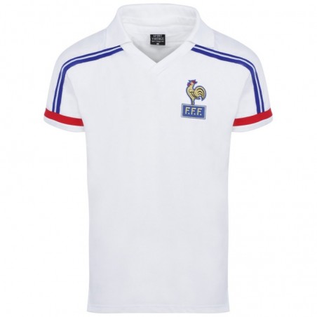 1986 France white jersey