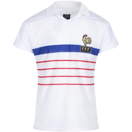 Maillot France 1984 blanc
