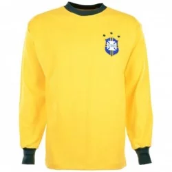 Maillot Bresil 1972 manches...