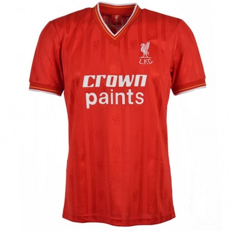 Maillot Liverpool 1986 Crown Paints