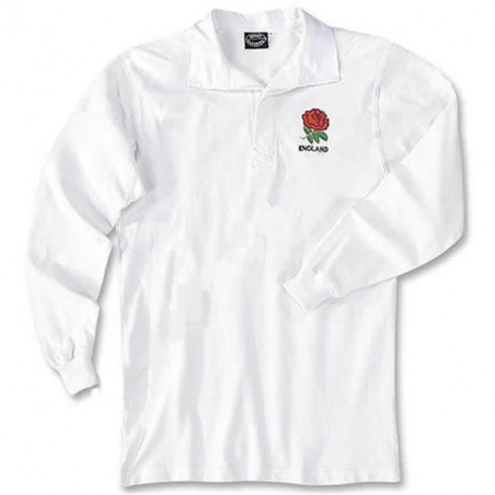 maillot rugby angleterre 1980 vintage